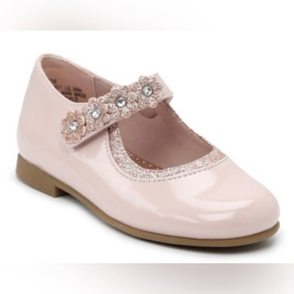 Rachel Shoes Lil Ann Toddler Girls' Mary Jane dress Shoes, Girl's Size: 11M